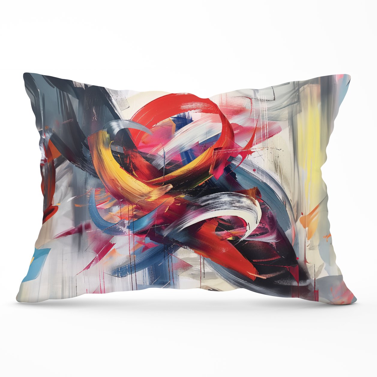 Swirling Symphony Of Colours Cushions