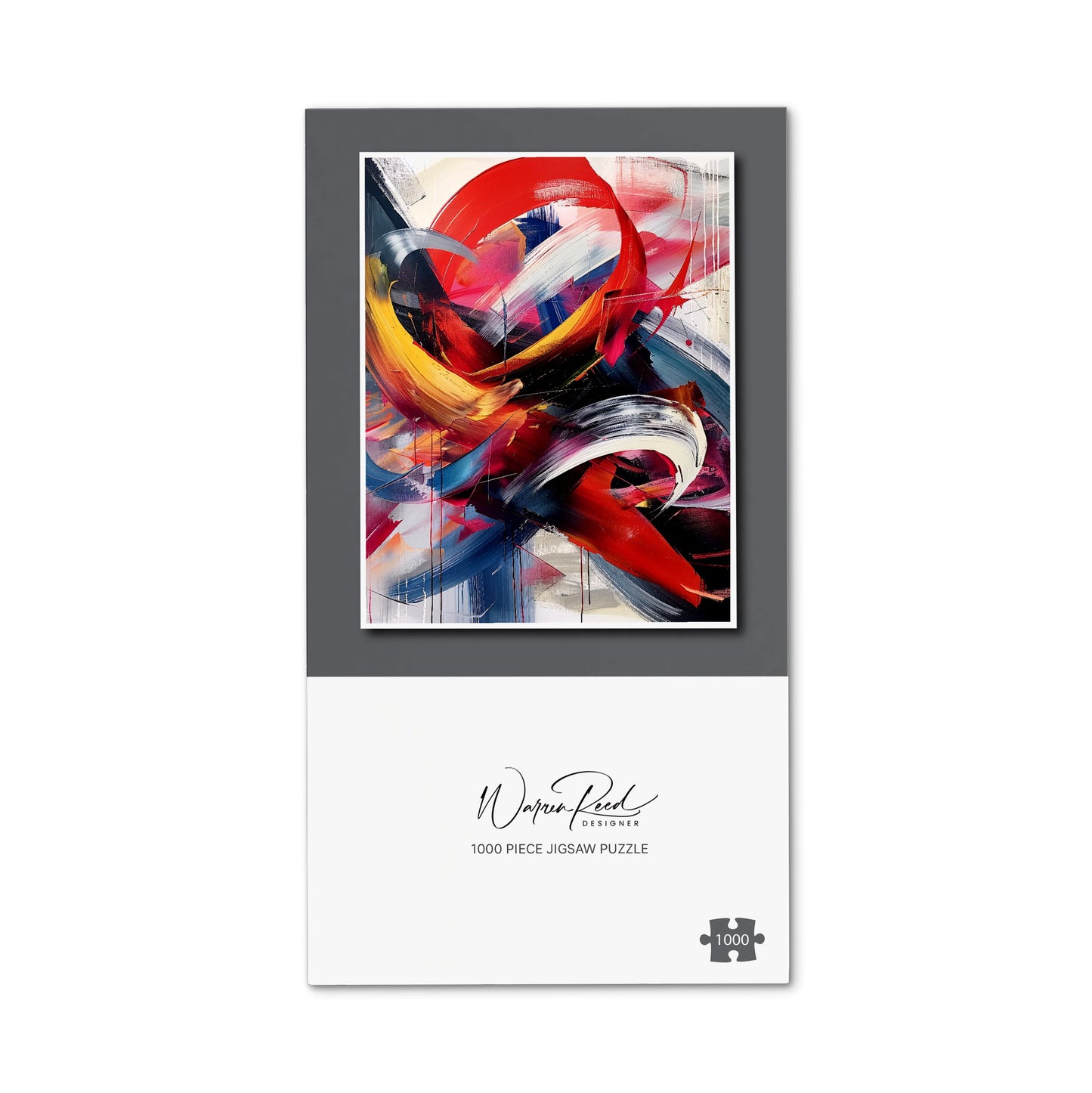 Swirling Symphony Of Colours Jigsaw Puzzle