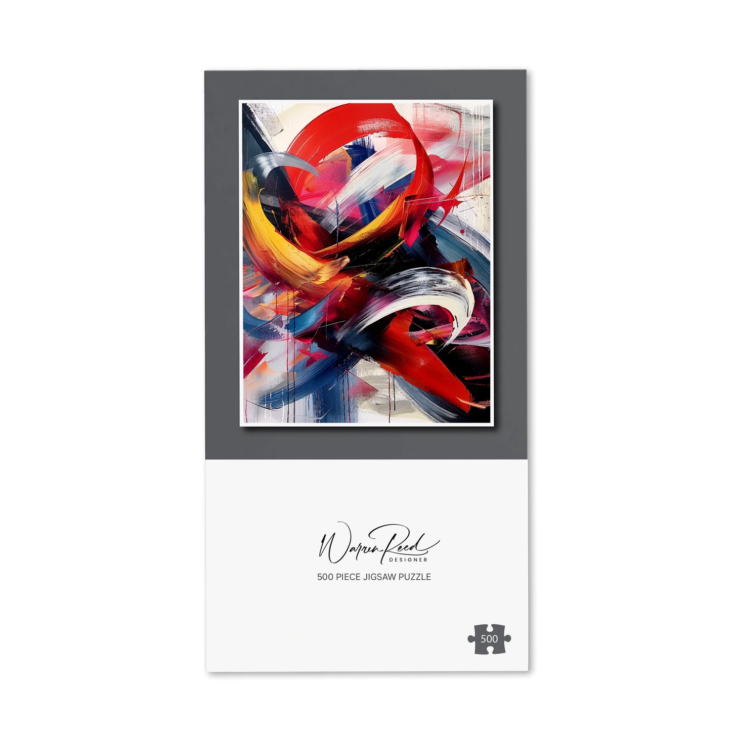 Swirling Symphony Of Colours Jigsaw Puzzle