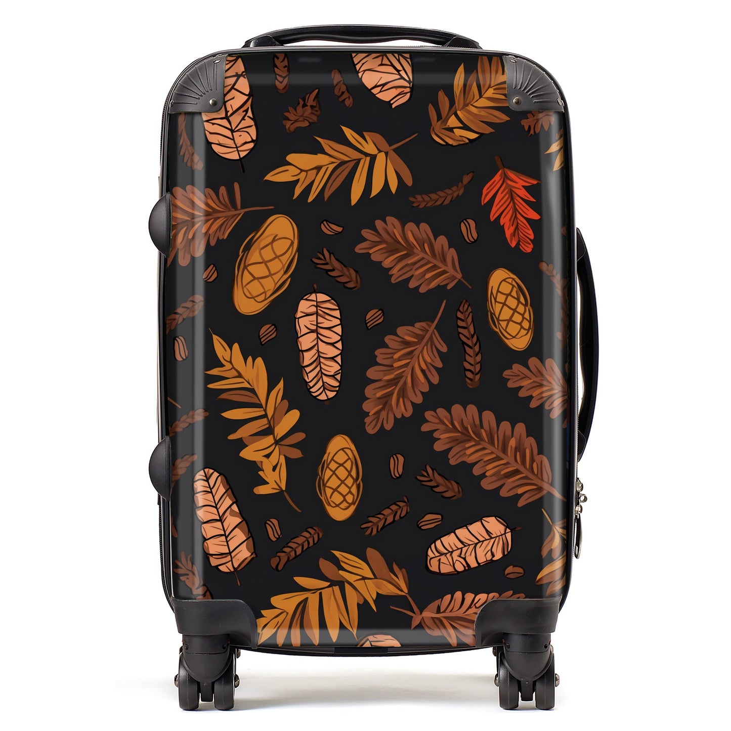 Autumn Leaves And Pinecones Suitcase