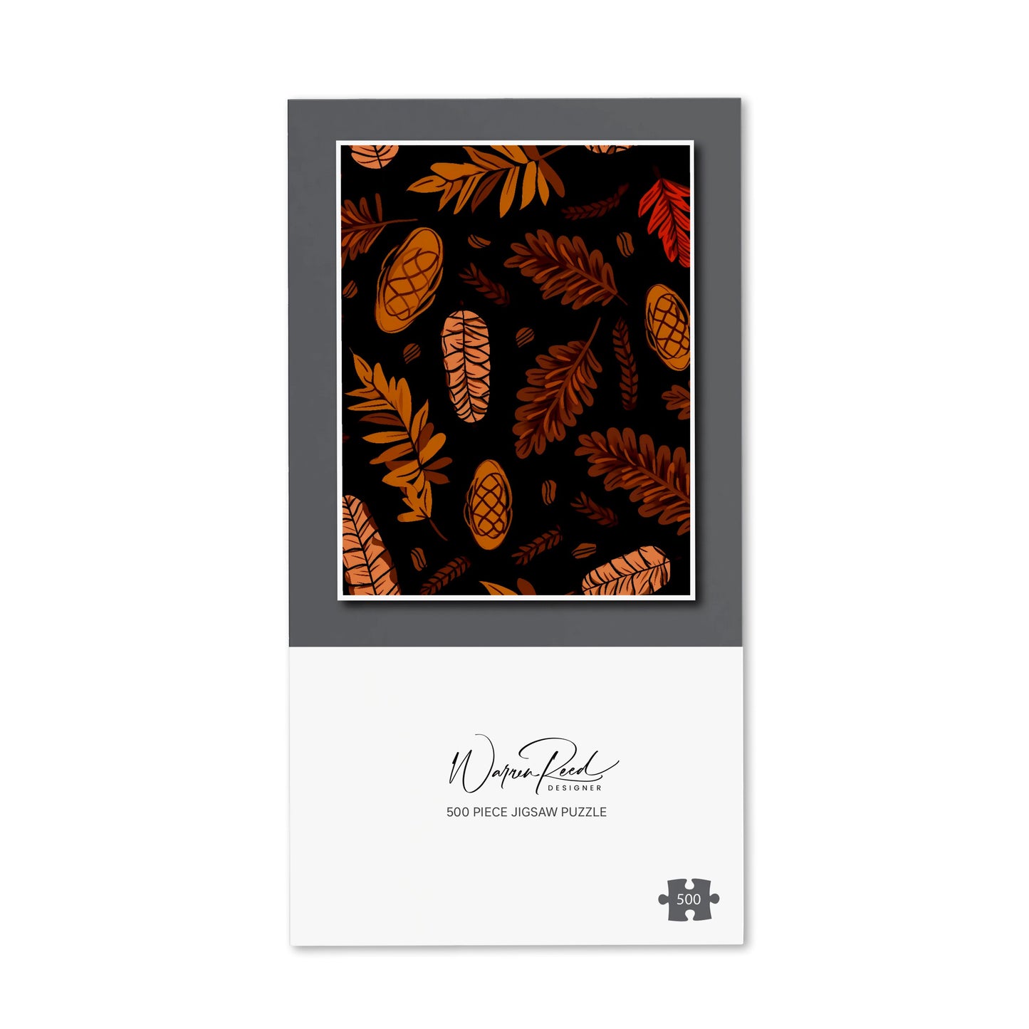 Autumn Leaves And Pinecones Jigsaw Puzzle