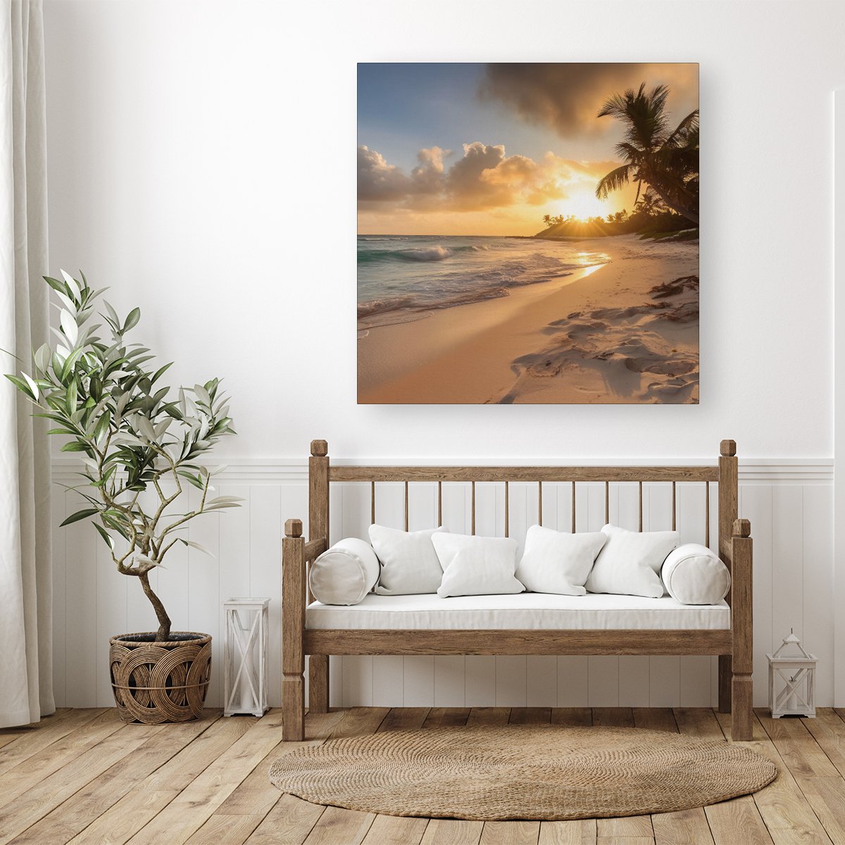 Sunrise In Paradise Canvas