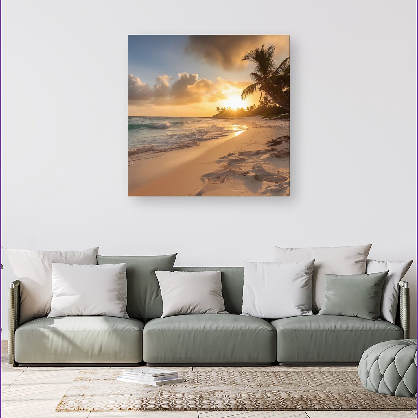 Sunrise In Paradise Canvas