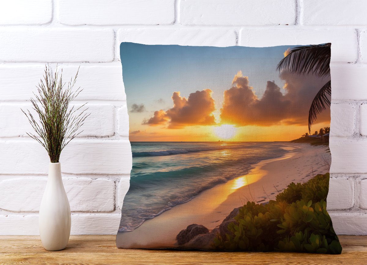 Sunrise On The Beach Cushions