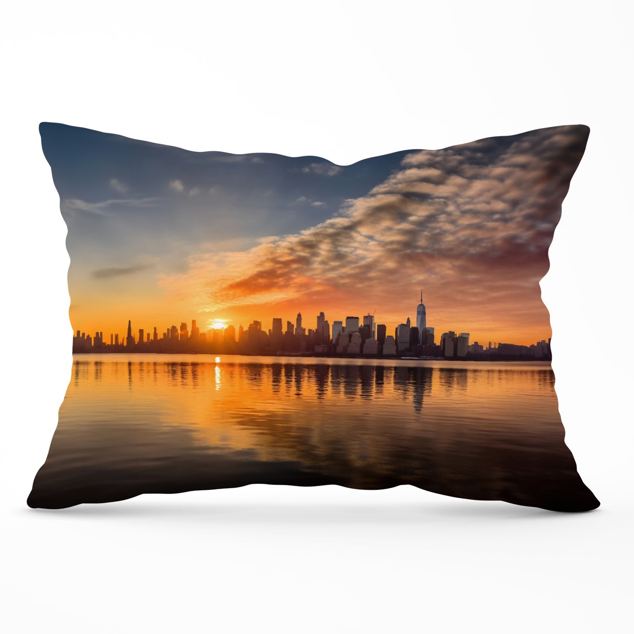 New York At Sunrise Cushions