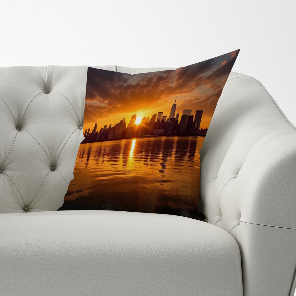 Sunrise In The City Cushions