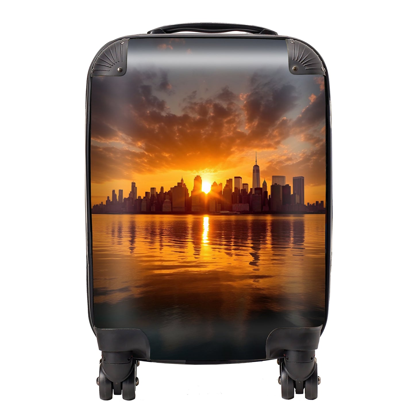 Sunrise In The City Suitcase