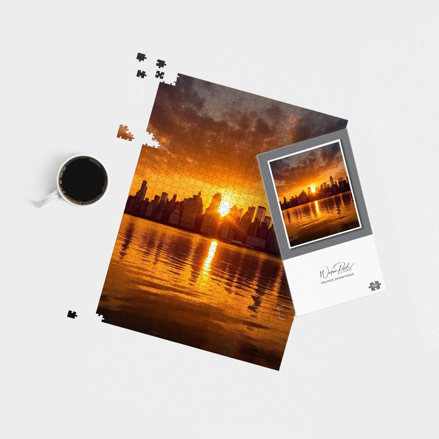 Sunrise In The City Jigsaw Puzzle