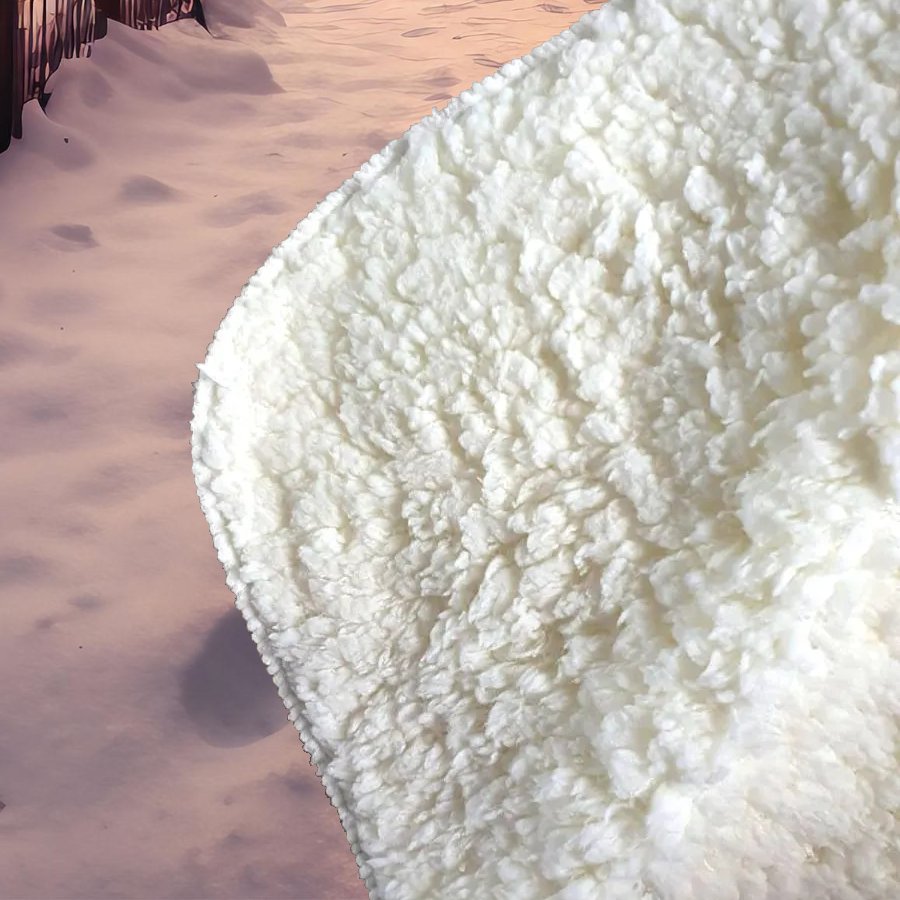 A Snowy Walk In London Sherpa Blanket