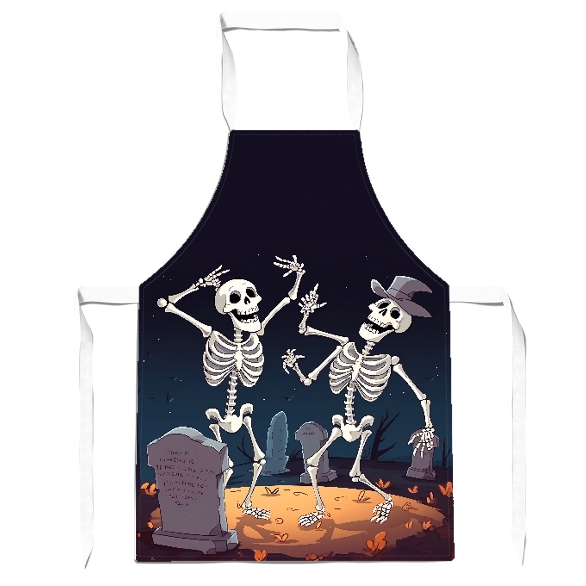 Skeletons Dancing Apron