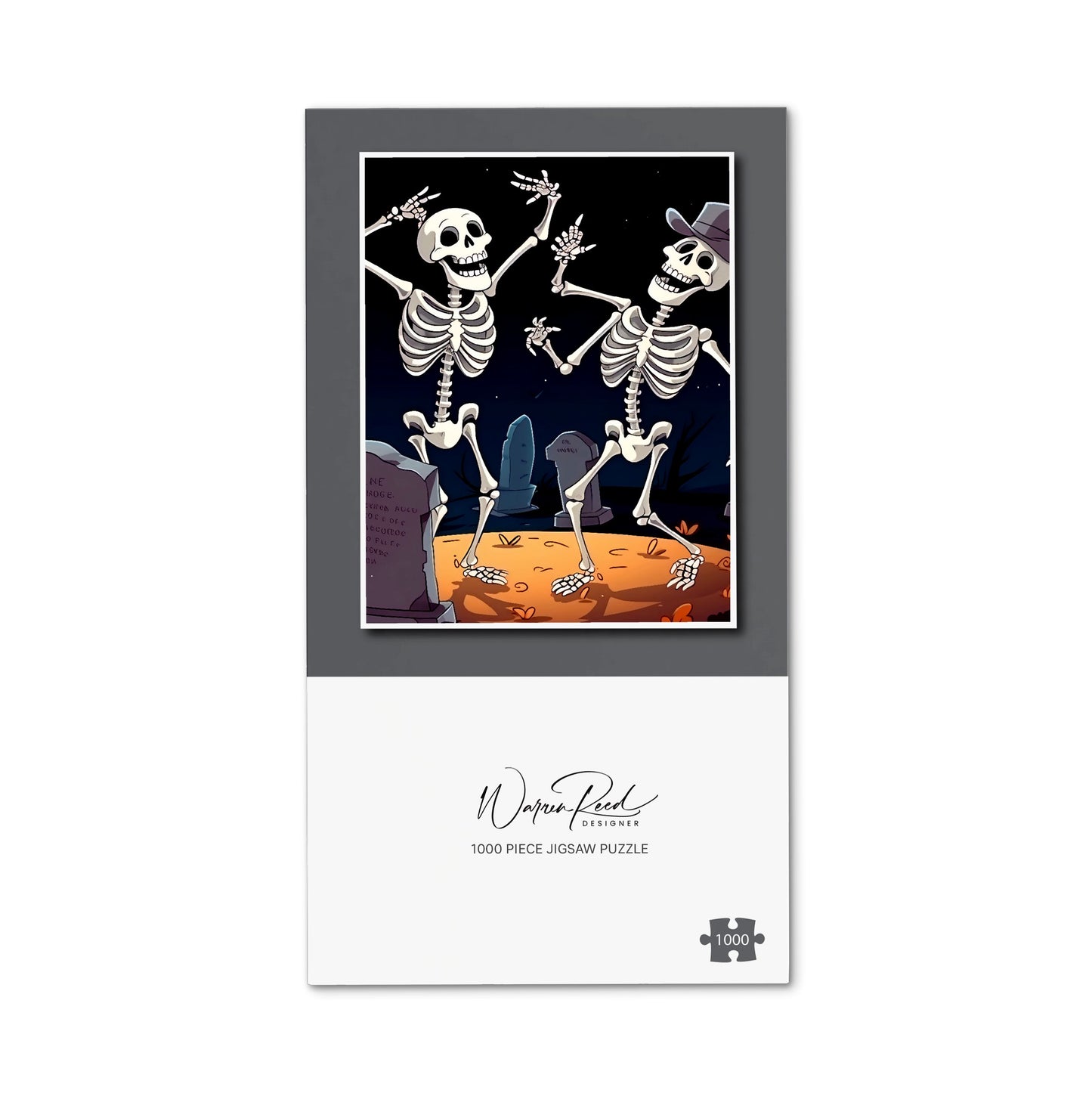 Skeletons Dancing Jigsaw Puzzle