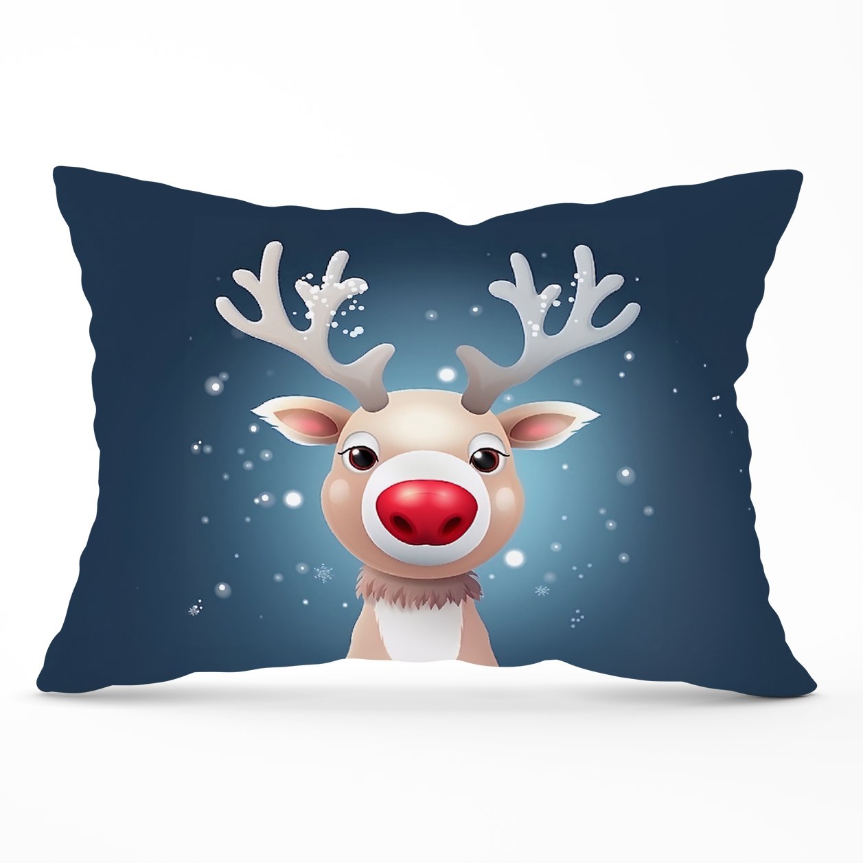 Rudolph With His Red Nose Cushions