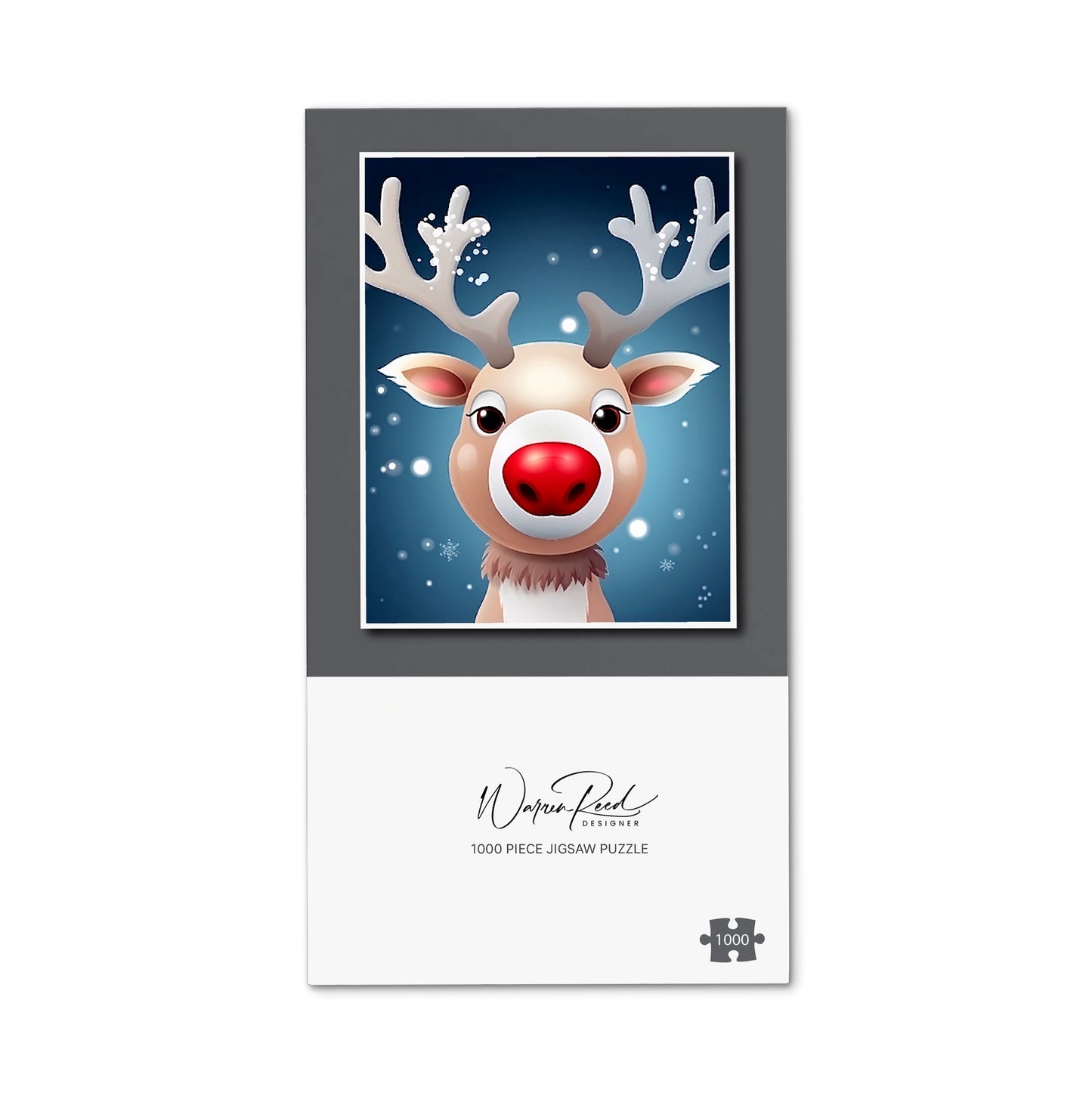Rudolph With His Red Nose Jigsaw Puzzle