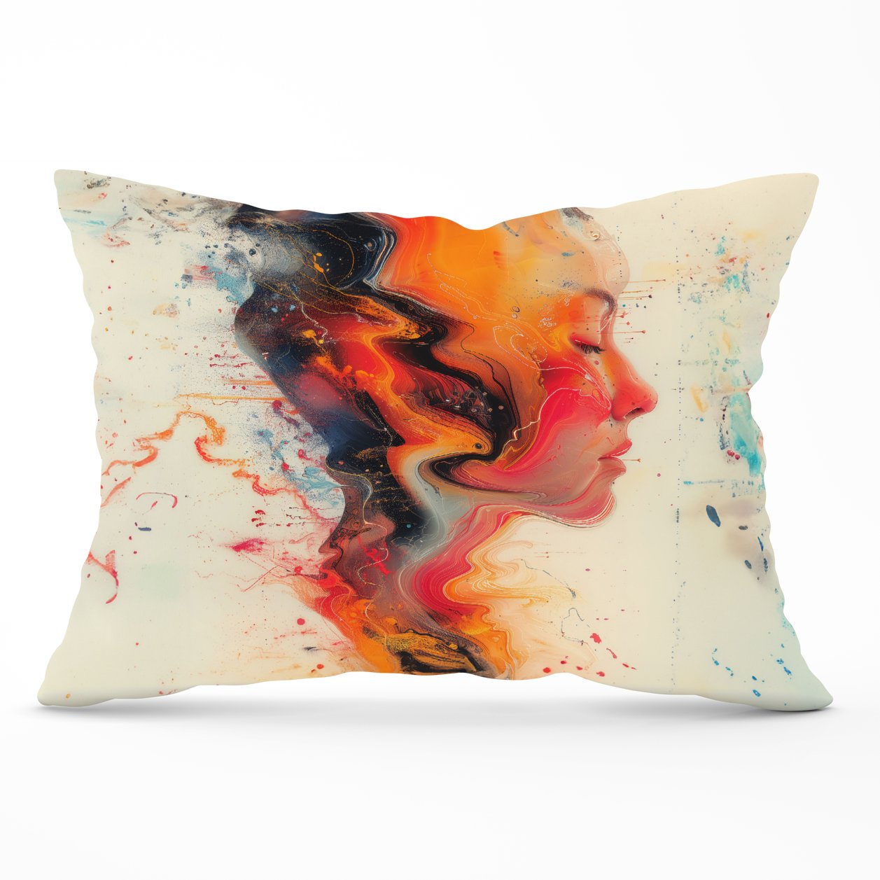 Geometric Vibrance Cushions
