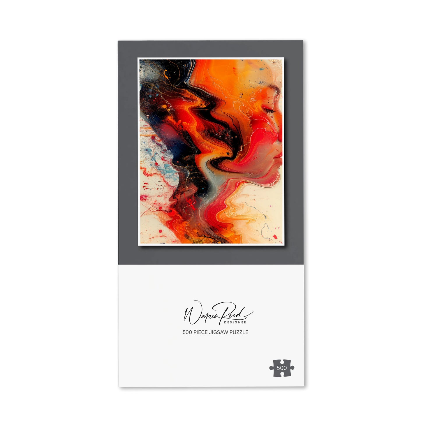 Geometric Vibrance Jigsaw Puzzle