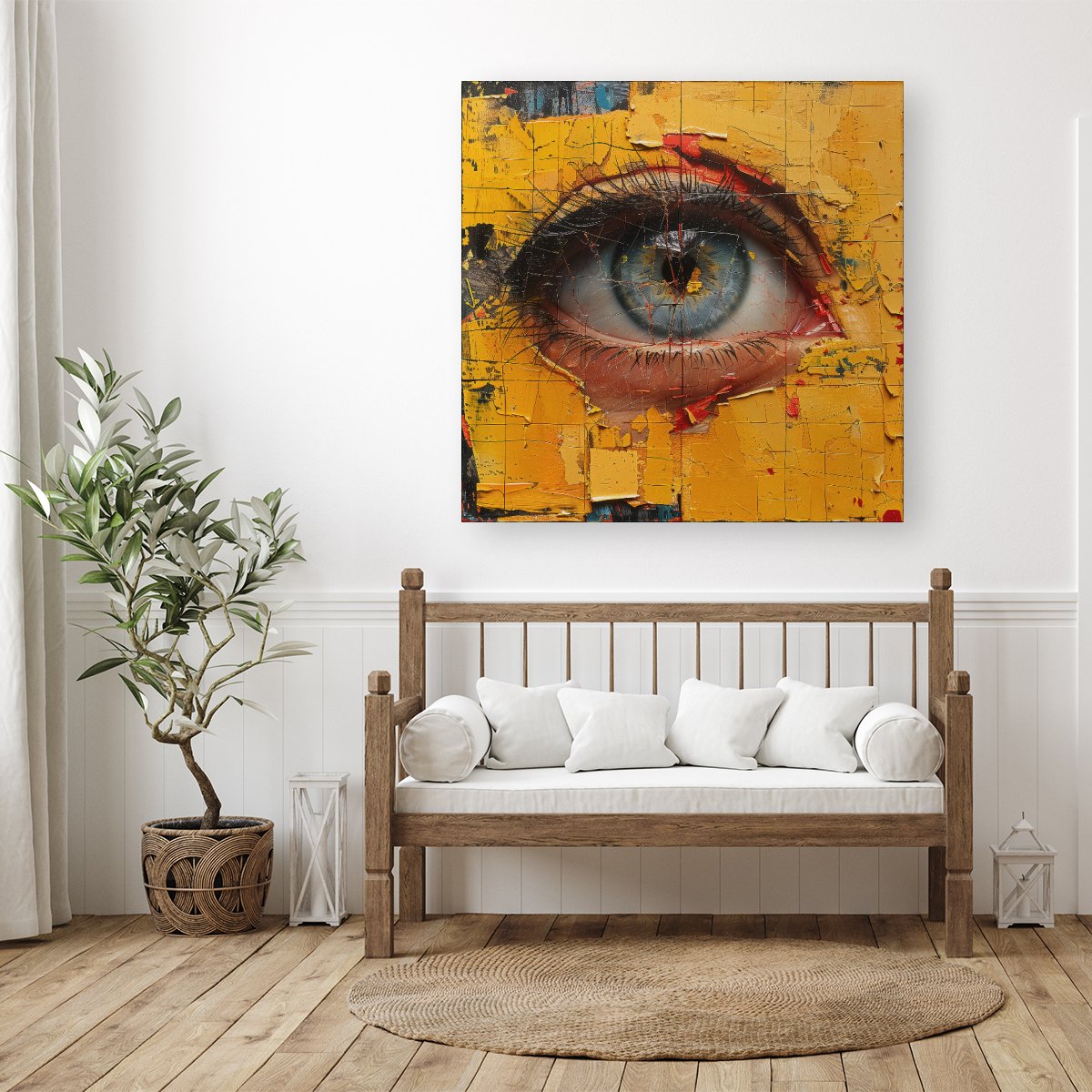 Ethereal Gaze Canvas