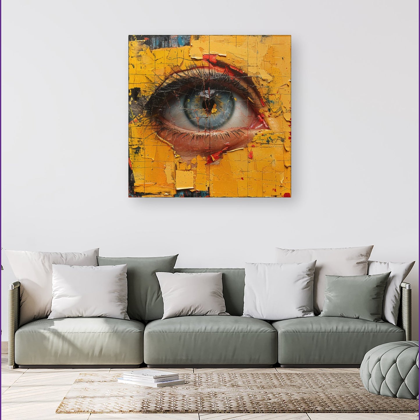 Ethereal Gaze Canvas