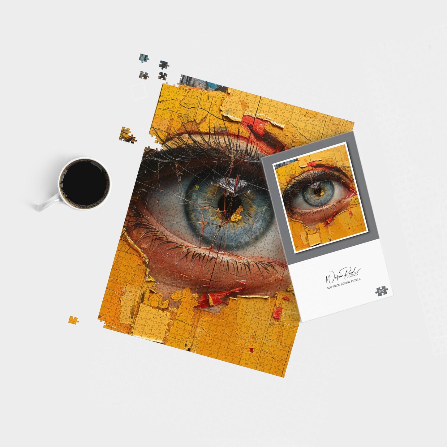 Ethereal Gaze Jigsaw Puzzle
