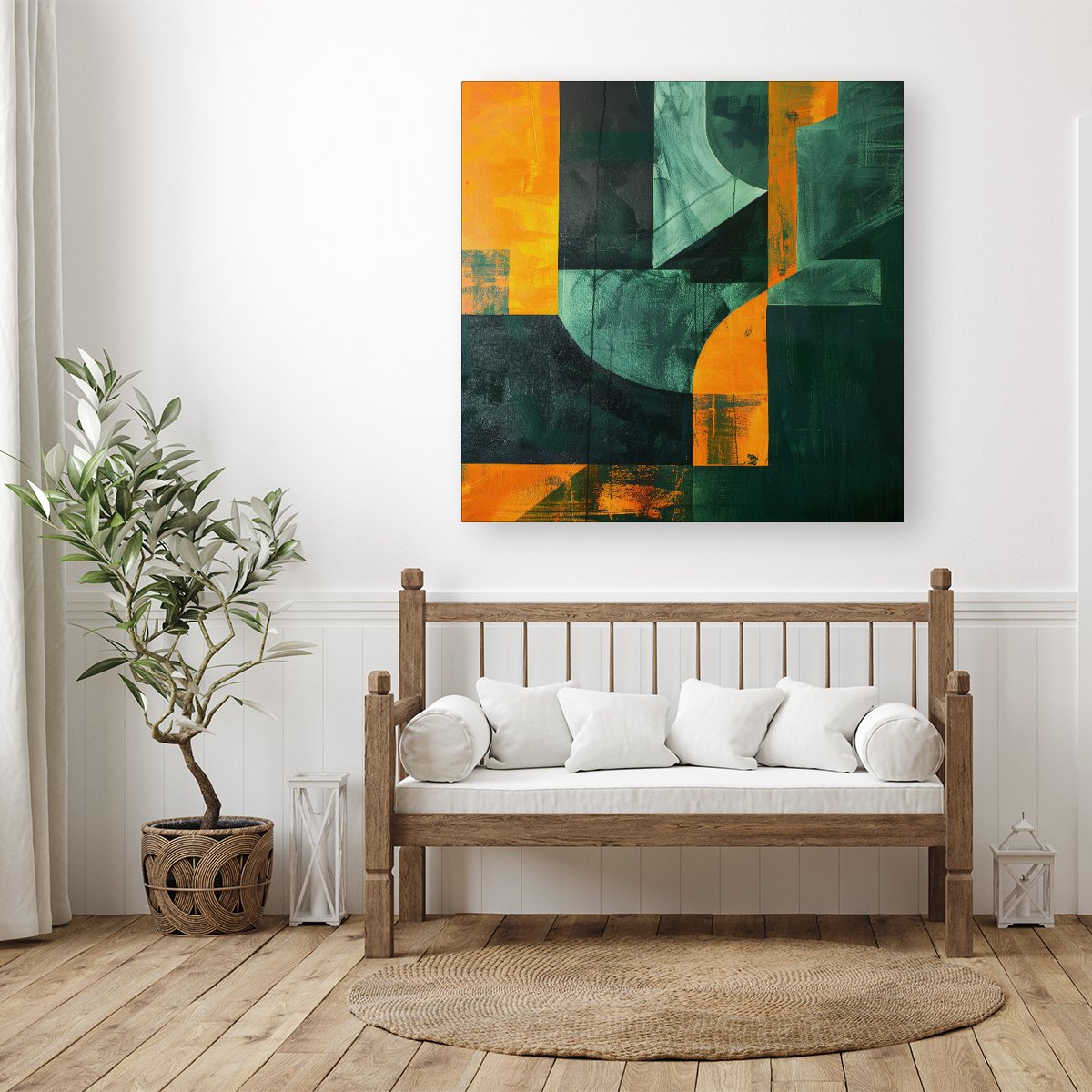 Shattered Eye Canvas