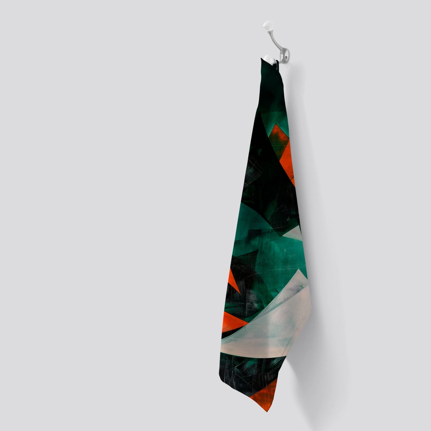Curved Geometry Tea Towel