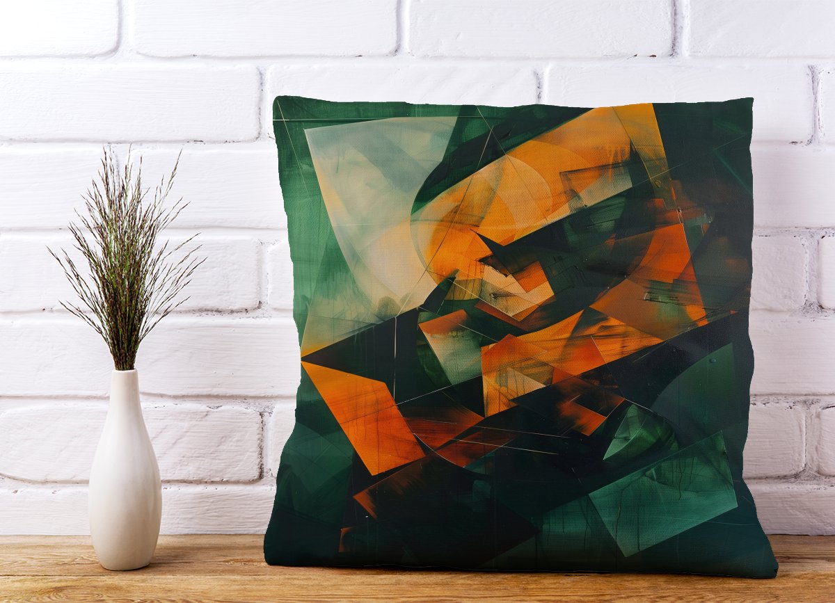 Sharp Triangles Cushions