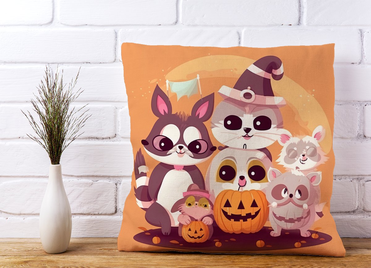 Pets Trick Or Treat Cushions