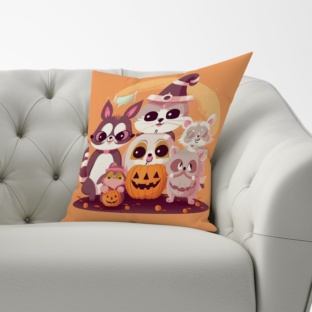 Pets Trick Or Treat Cushions