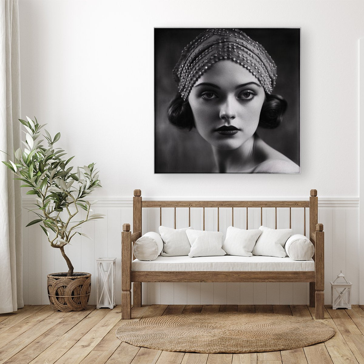 Edwardian Ballerina Portrait Canvas