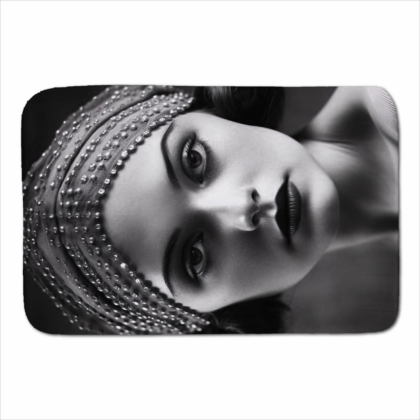 Edwardian Ballerina Portrait Sherpa Blanket