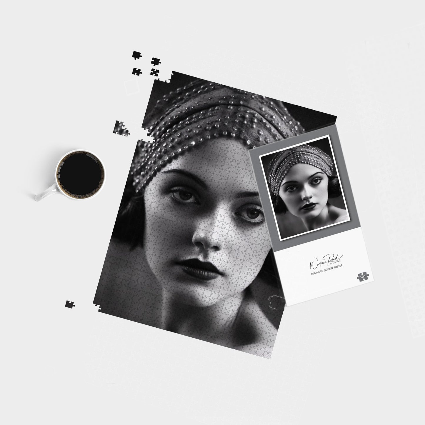 Edwardian Ballerina Portrait Jigsaw Puzzle