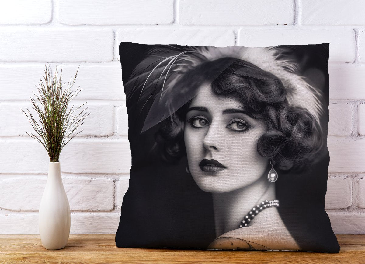 Glamorous Edwardian Showgirl Cushions
