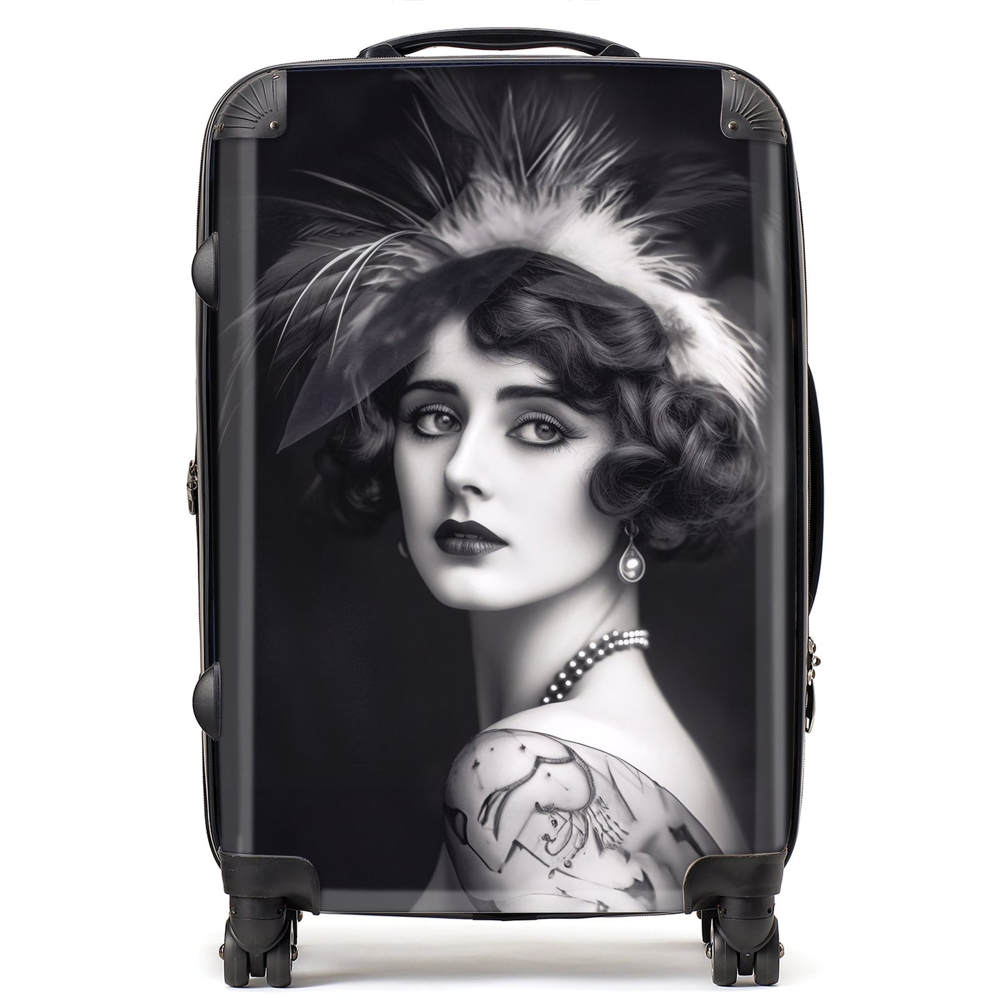 Glamorous Edwardian Showgirl Suitcase