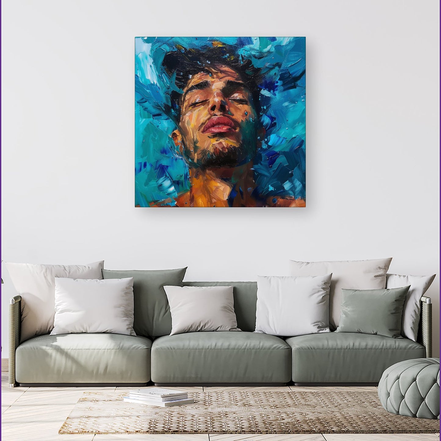 Vivid Serenity Canvas