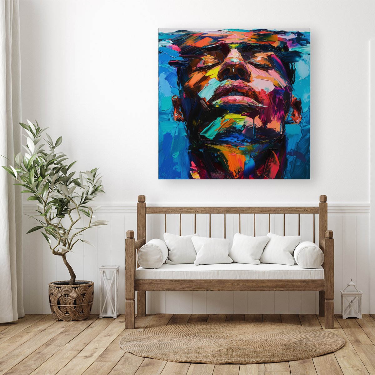 Radiant Reflection Canvas