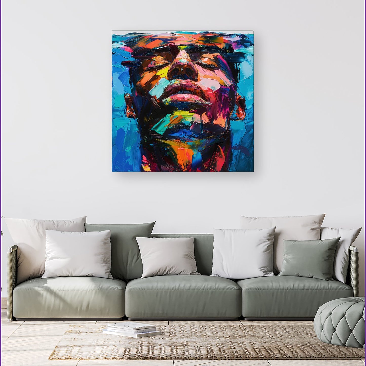 Radiant Reflection Canvas