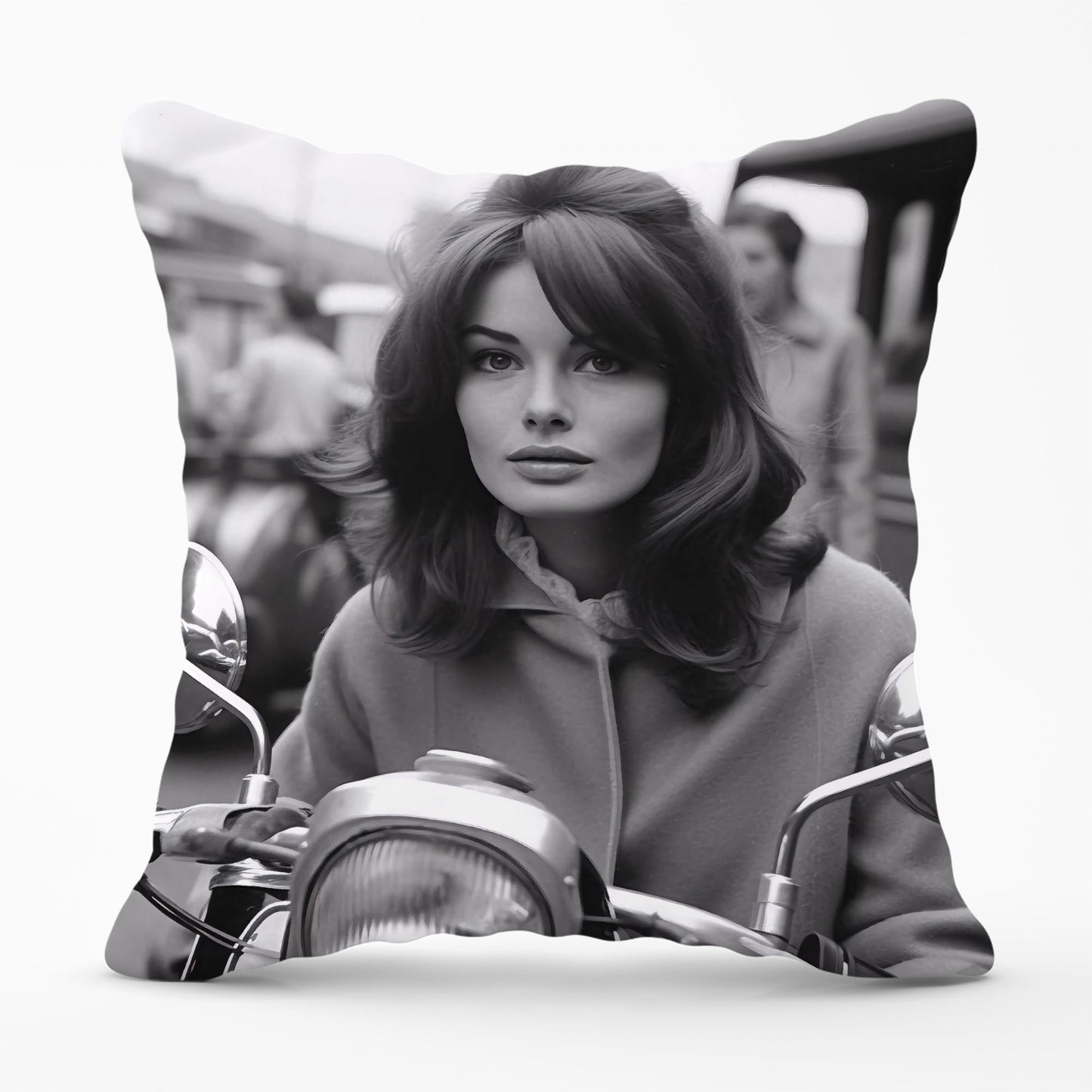 1960 Out On The Bike Cushions