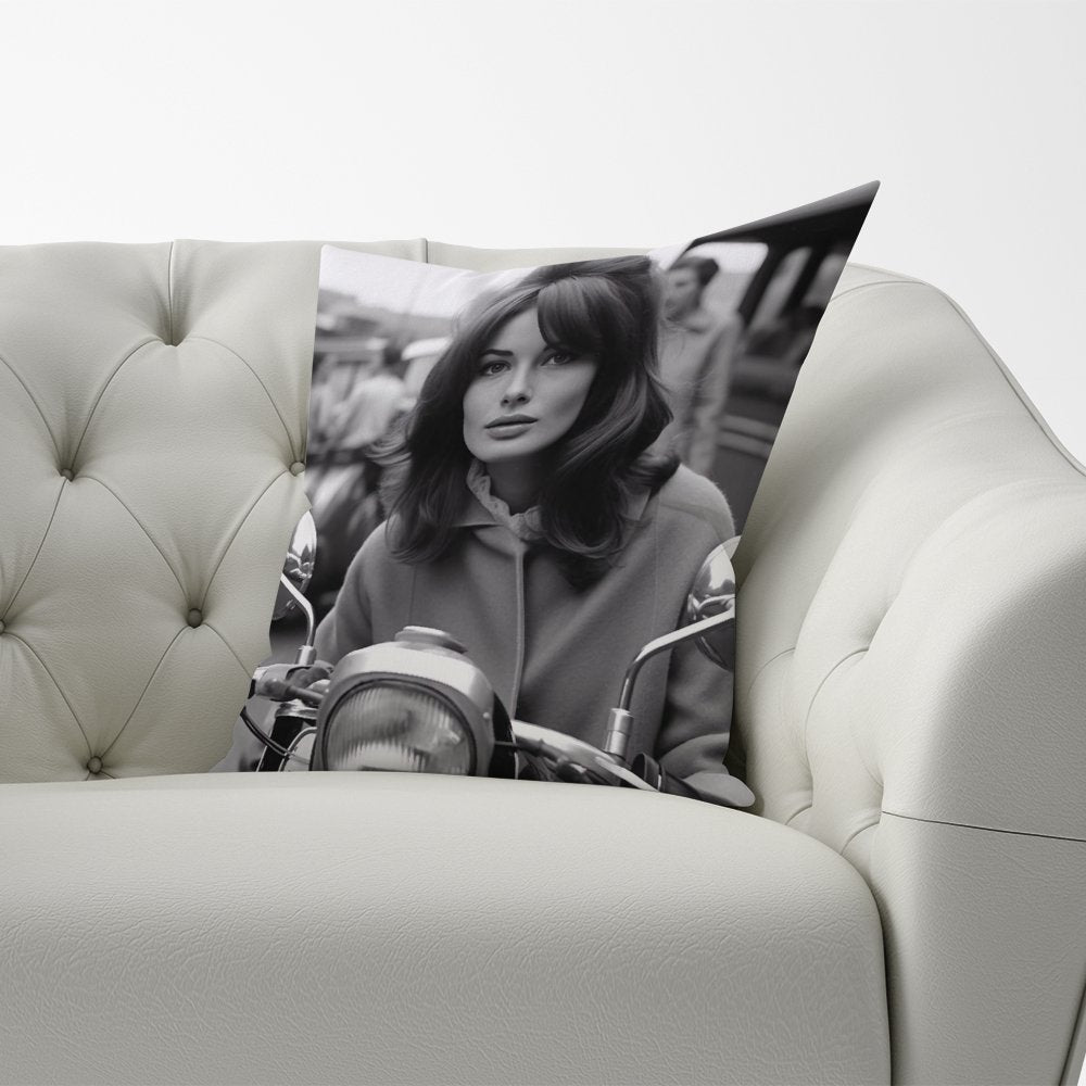 1960 Out On The Bike Cushions