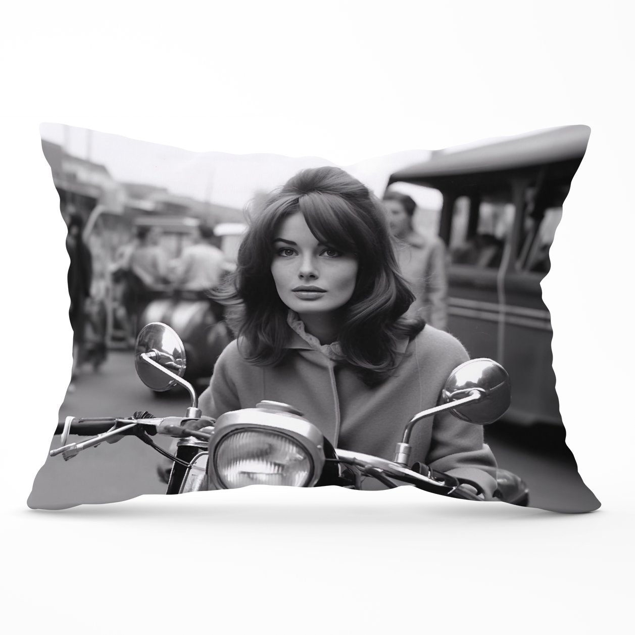 1960 Out On The Bike Cushions