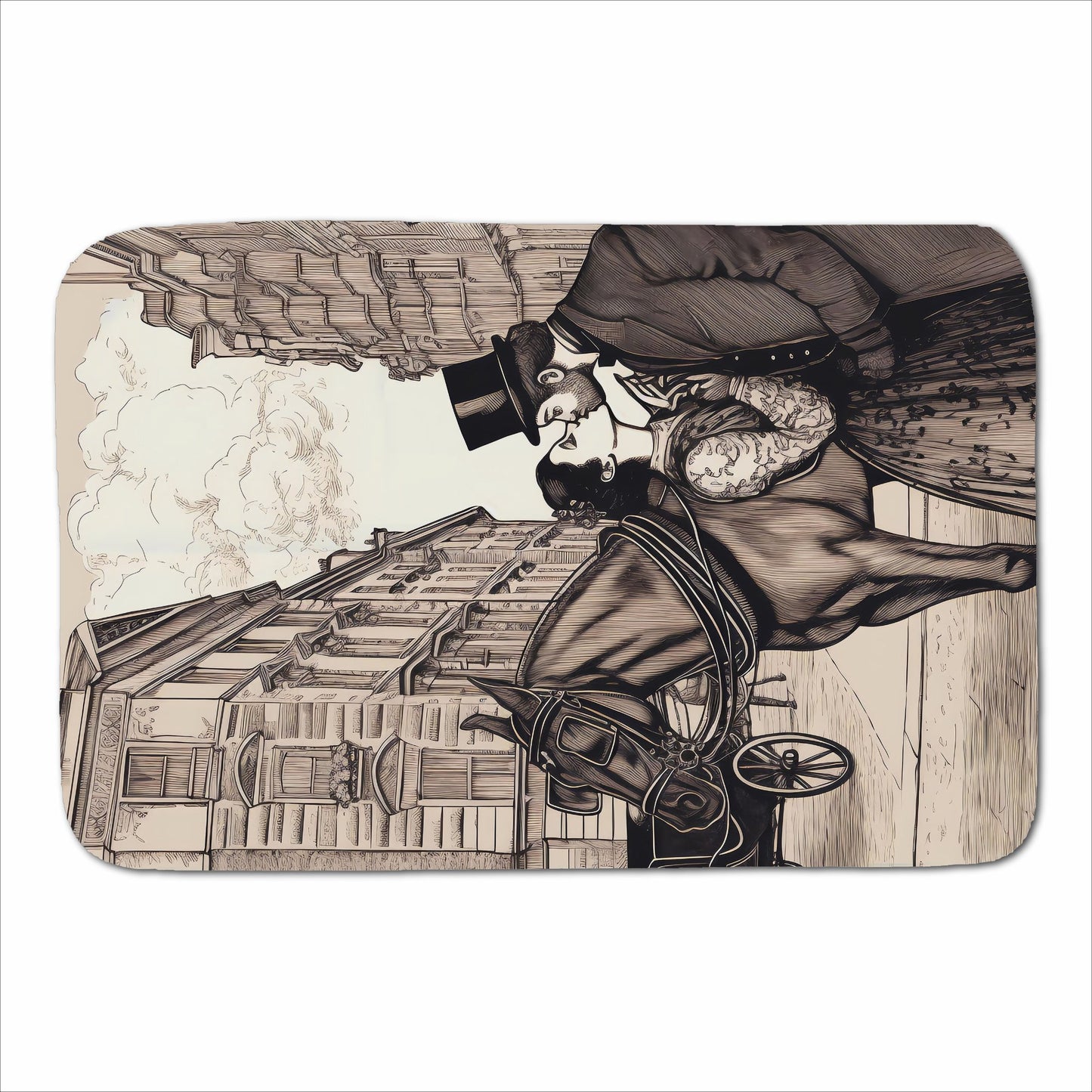 Victorian Lovers On A London Street Sherpa Blanket