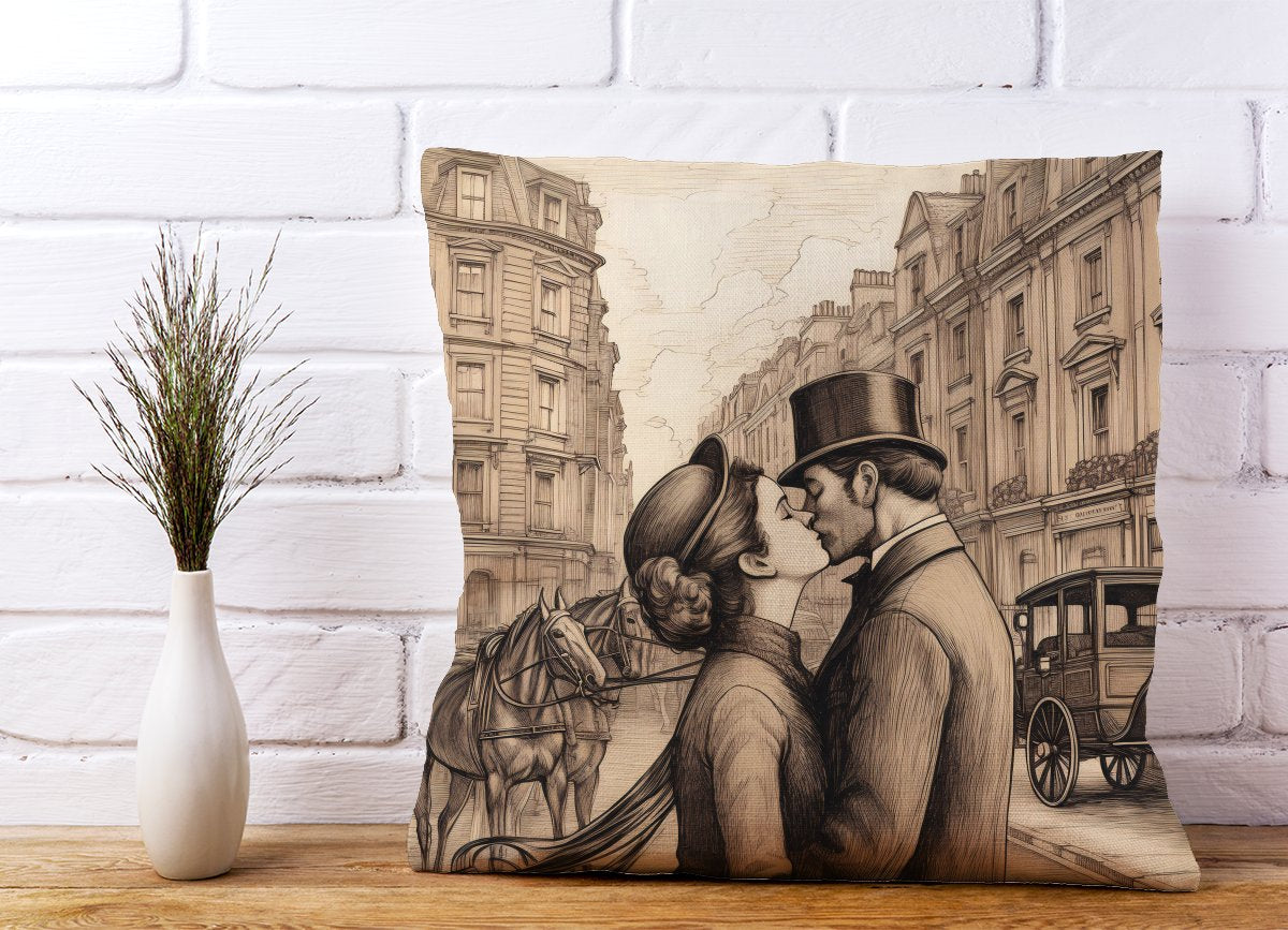 Sharing A Kiss Cushions