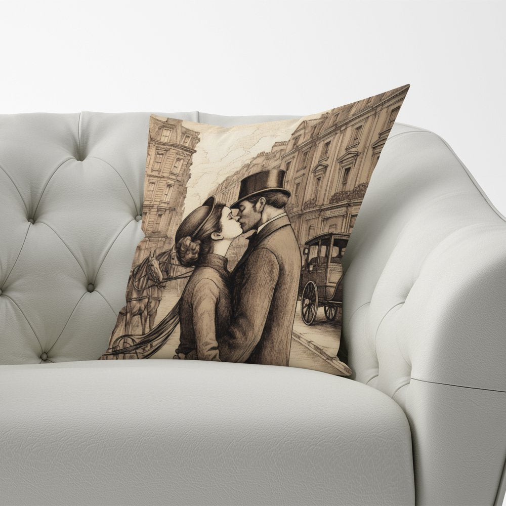 Sharing A Kiss Cushions