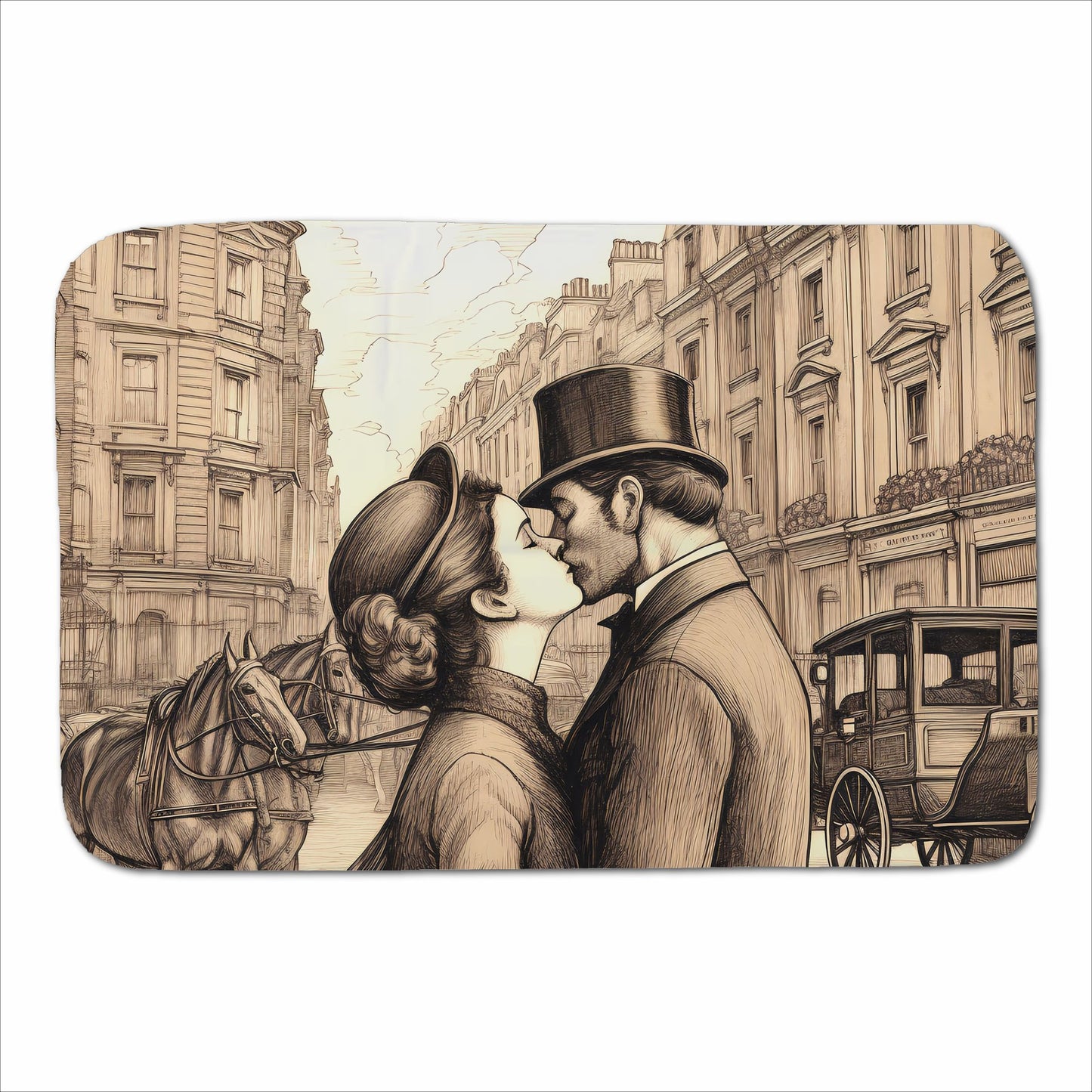Sharing A Kiss Sherpa Blanket