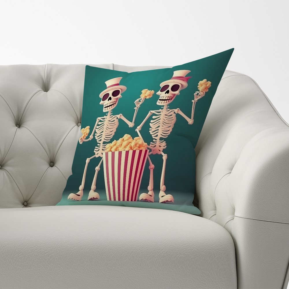 Skeletons With Popcorn Cushions