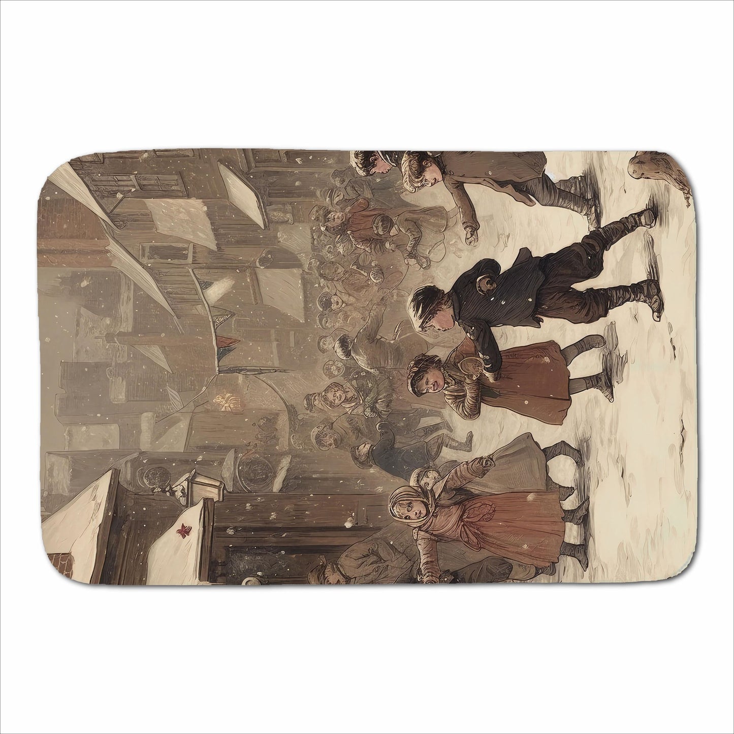 Dancing In The Street Sherpa Blanket