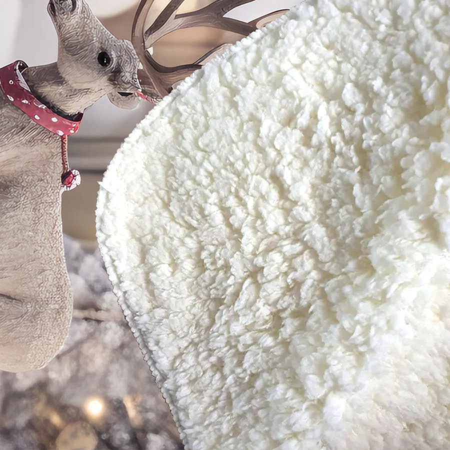 We Come Bearing Gifts Sherpa Blanket
