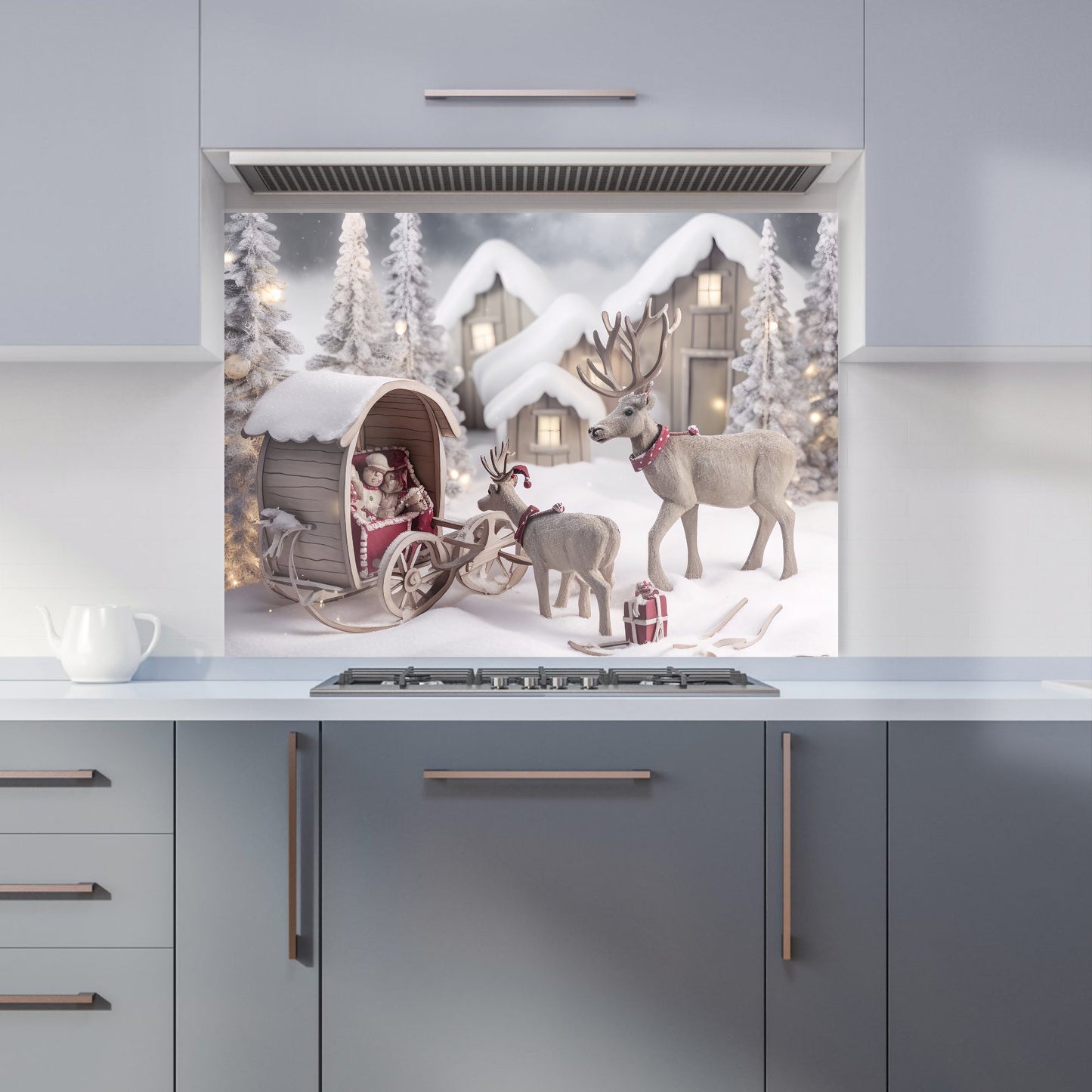 We Come Bearing Gifts Kitchen Splashback