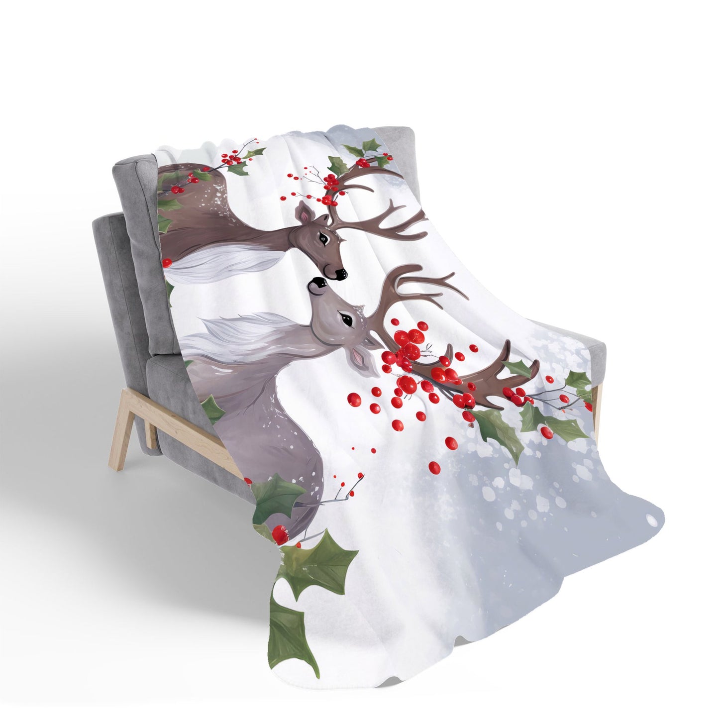 Sitting Together Sherpa Blanket