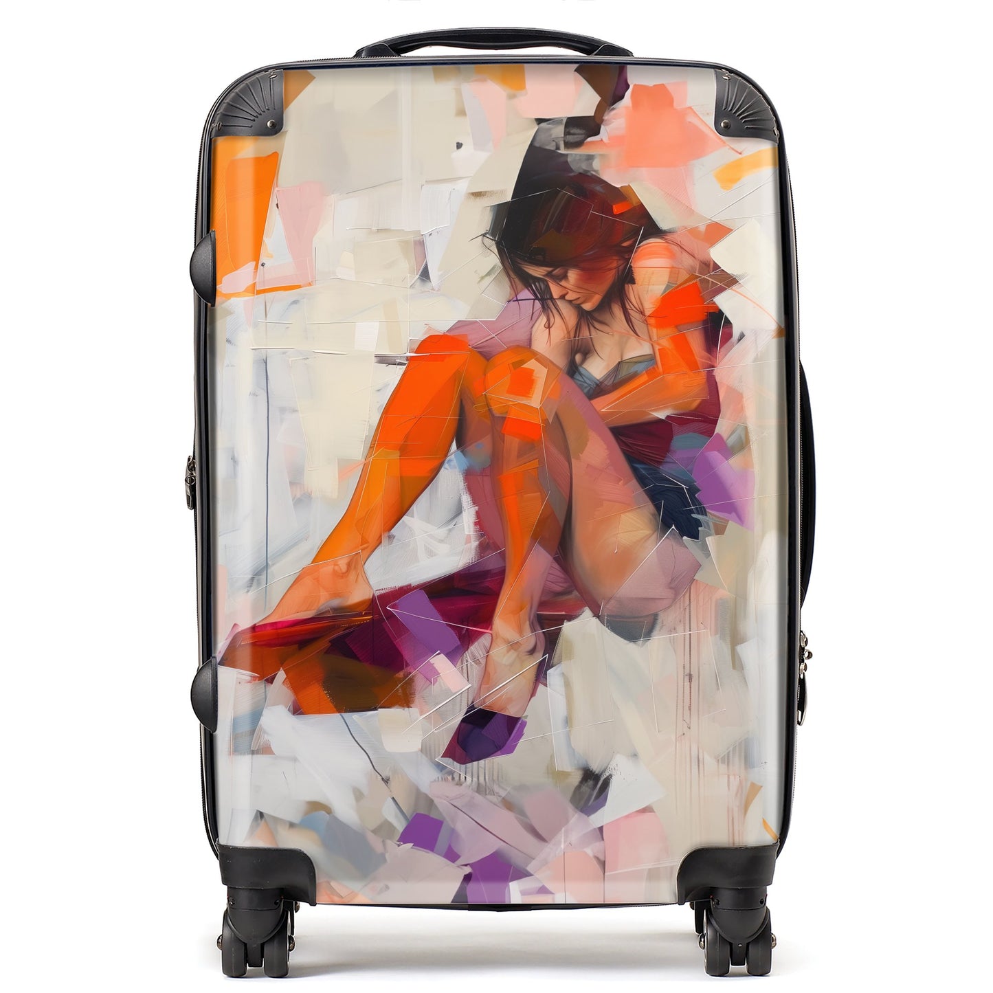 Poised In Reflection Suitcase
