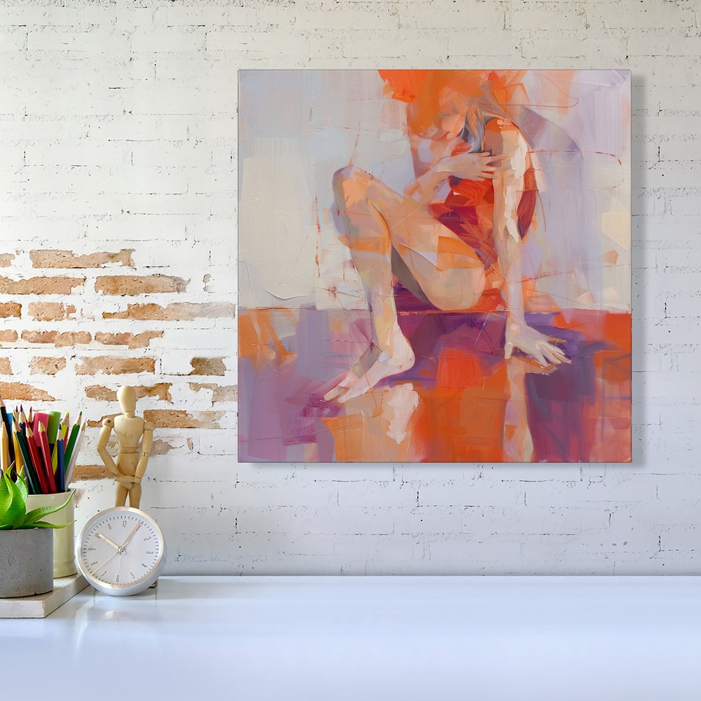 Contemplative Rest Canvas