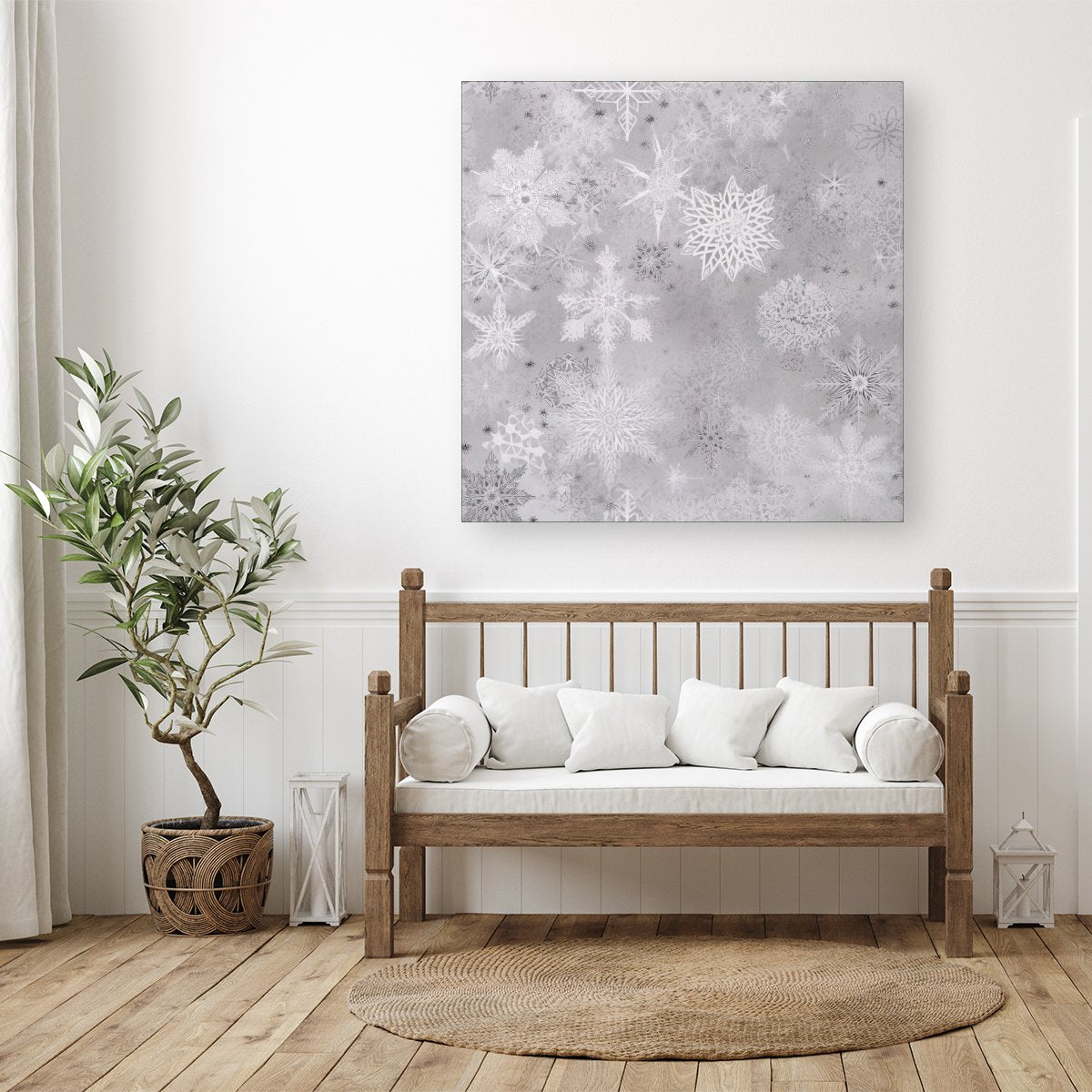 Snowflakes Canvas